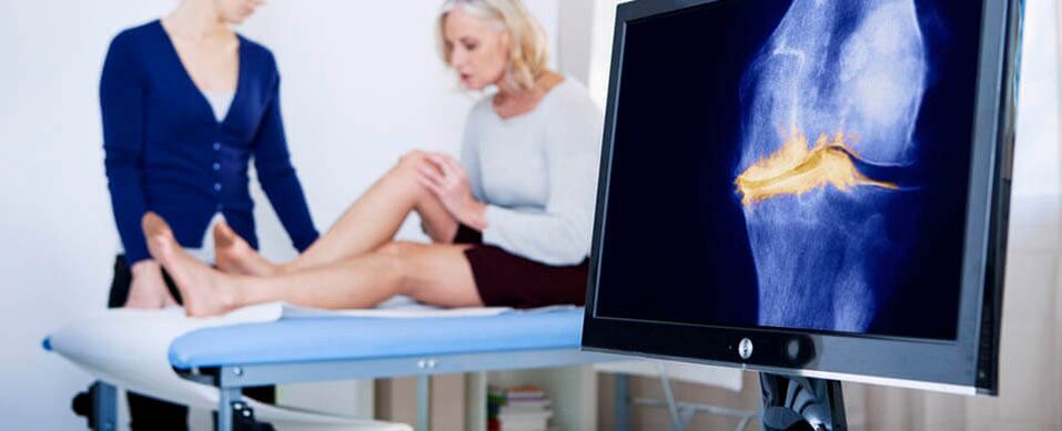 Diagnosis of causes of knee pain
